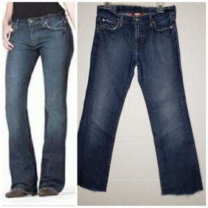 Lucky Brand Raw Hem Distress Sundown Jeans Size 6